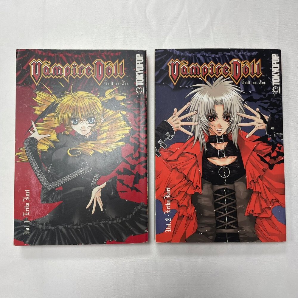 Vampire Doll: Guilt-na-Zan Manga Vol 1 & 2 Tokyopop English OOP Set